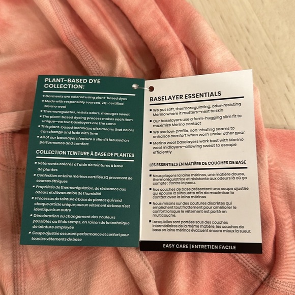 Women’s Classic Thermal Merino Plant-Based Dye Logo Hoodie - Picture 5 of 5